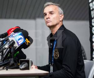 El DT argentino se fue apesarado por no haber sacado el triunfo en casa.