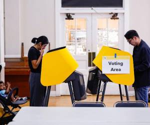 Los votos anticipados ya dan una ventaja a los demócratas.