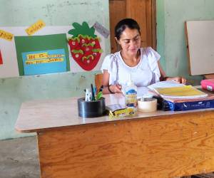 Con 16 años de servicio, Carmen Rodríguez gana solo 1,000 lempiras al mes, una cifra que ha provocado indignación. La docente recorre largas distancias a pie para enseñar, evidenciando las condiciones precarias que viven muchas educadoras de áreas rurales en el país.