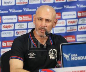 El técnico de Olimpia habló en conferencia de prensa tras vencer a UPNFM.