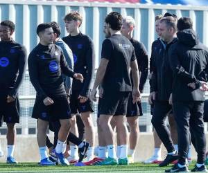 El Barcelona regresó a los entrenos pensando en juego ante Girona.