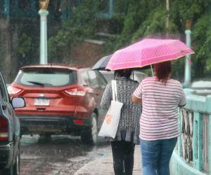Las lluvias en varias partes del país continuarán por las próximas 48 horas.