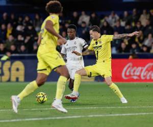 Imágenes del desarrollo del partido.