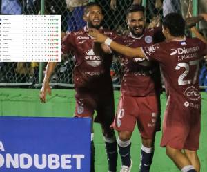 La pelea por el liderato del torneo Clausura se sigue disputando entre Motagua y Real España.