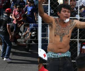 Los afectados fueron trasladados rápidamente al Hospital Escuela.