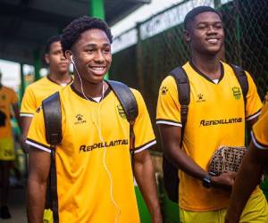 Imágenes del desarrollo del partido.