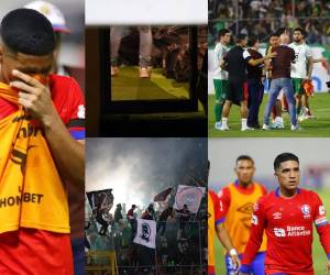 EL HERALDO te muestra las postales que dejó la eliminación de Olimpia a manos de Marathón en triangulares de Liga Nacional.