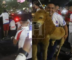 El Olimpia consiguió su título 40 en el fútbol hondureño y sus aficionados han salido a las calles a festejar una copa más