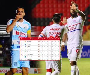 <b>Real España</b> se mantiene como líder con 30 puntos.