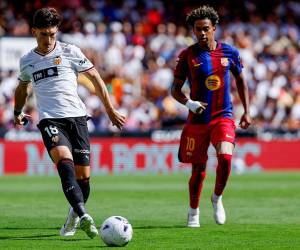 Lamine Yamal tiene ganando al FC Barcelona en casa del Valencia.