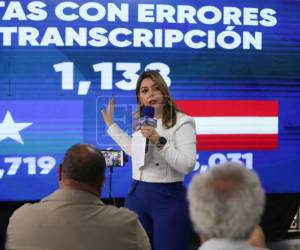 La diputada pidió a Salvador Nasralla e Iroshka Elvir respetar el proceso electoral.