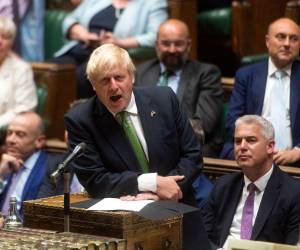 “Estos últimos años han sido el mayor privilegio de mi vida”, añadió Johnson, de 58 años, que el 7 de julio anunció su dimisión tras perder el apoyo de su Partido Conservador