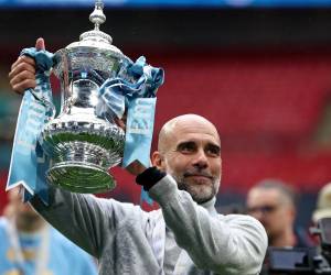 Diez años ha estado Pep Guardiola al frente del Manchester City.