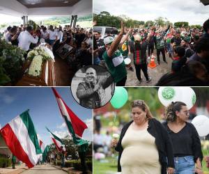 Familiares, amigos, jugadores y aficionados se congregaron para dar el último adiós a Orinson Amaya, quien falleció el pasado lunes.