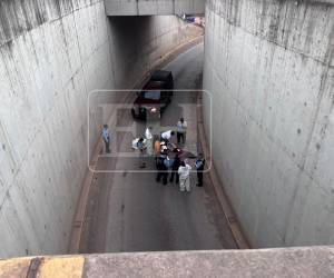 El cuerpo sin vida de Darwin Sady Aguilar Centeno, conocido en el mundo LGTBI como Giseel Aguilar, fue encontrado la madrugada del 13 de marzo en el túnel de retorno a la capital, en la zona de El Carrizal.