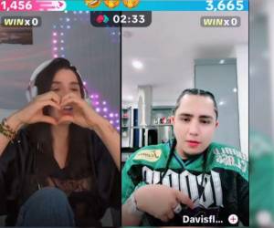 El tiktoker hondureño Davis Flow se hizo viral luego de hacer un live con Emma Coronel, esposa de El Chapo Guzmán. En el live le coqueteó y al darse cuenta quién era, su reacción se viralizó.