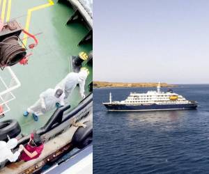 Más de un centenar de personas permanecen confinadas en sus camarotes tras registrarse un brote de hantavirus a bordo del crucero MV Hondius.