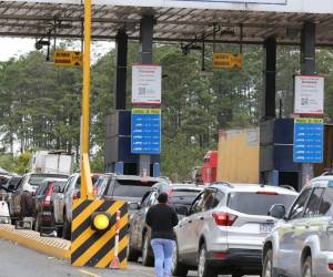 Los aumentos en el peaje van desde 9 hasta los 98 lempiras.