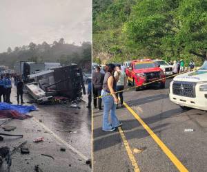 La Secretaría de Seguridad brindó información sobre el accidente en la cuesta de El Rodeo, Comayagua, donde fallecieron al menos siete elementos policiales. Fue mediante uno de los portavoces que se brindó la causa preliminar del hecho.