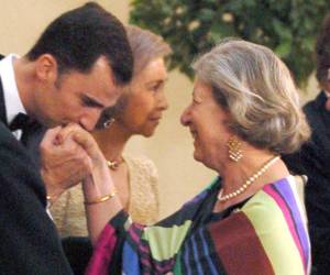 Su prima segunda y confidente más fiel, que estuvo presente en momentos clave como el bautizo de la princesa Leonor, murió el pasado viernes.