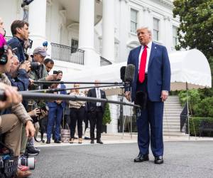 El presidente de Estados Unidos, Donald Trump.