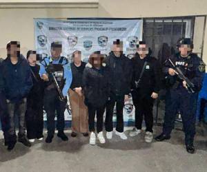 Los seis extranjeros fueron remitidos al Instituto Nacional de Migración (INM) para dirimir su situación legal migratoria.