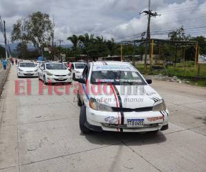 Los conductores demandan las pésimas condiciones de las calles en Siguatepeque.
