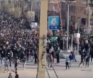 Las protestas en Irán se desataron el domingo pasado, motivadas por el deterioro de la situación económica, marcada por una inflación anual del 42%.