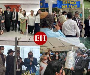 Tanto la exfamilia presidencial como actuales ahoridades de gobierno comparecieron en el evento.