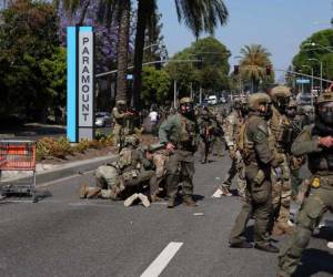 Hasta el momento, el presidente de Estados Unidos, Donald Trump, ha autorizado el despliegue de 4.000 miembros de la Guardia Nacional de California, más 700 efectivos de los Marines.