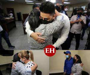 Entre abrazos y lágrimas de alegría, la familia y la defensa de Kevin Solórzano celebró el fallo absolutorio a favor del universitario en el caso de la muerte del exfiscal Edwin Eguigure. Estas son las emotivas imágenes captadas dentro de la sala II del Tribunal de Sentencias.