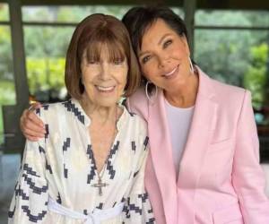 La empresaria Kris Jenner anunció el fallecimiento de su madres Mary Jo MJ Shannon de 91 años.