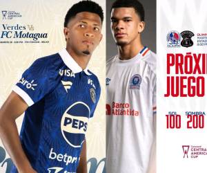 Motagua y Olimpia debutan en la Copa Centroamericana este martes 28 de julio.