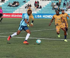 Imágenes del desarrollo del partido.