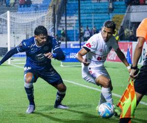 Imágenes del desarrollo del partido.