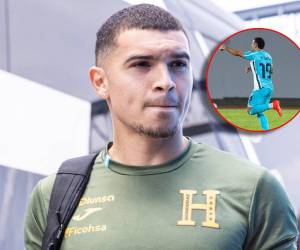 Erick “Yio” Puerto anotó su primer gol con la Selección de Honduras ante Martinica.