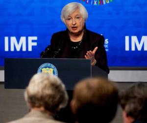 “Muy pocos países” piden que su deuda se trate dentro del marco común del FMI, “ China es un factor importante para que esto no funcione” dijo Janet Yellen