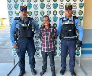 El capturado es un hombre de 61 años, originario del municipio de Esparta, Atlántida.
