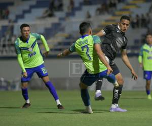 Imágenes del desarrollo del partido.