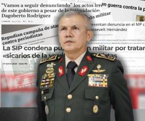 Los ataques de Roosevelt Hernández contra la prensa hondureña han subido cada vez más de tono. Dos periodistas lo denunciaron por varios delitos. Los medios se amparan en organizaciones internacionales.