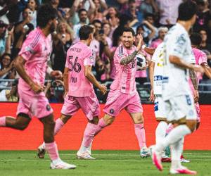 Lionel Messi y el Inter Miami cumplieron en la Leagues Cup ante el San Luis.