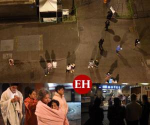Un sismo de magnitud 6,9 sacudió la la madrugada de este jueves a gran parte de México, con balance de dos fallecidos en la capital, cuyos habitantes se lanzaron a la calle con ropa de dormir, algunos sumidos en el pánico.