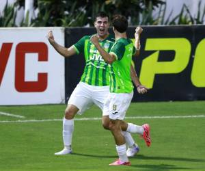 Nicolás Messiniti se estrenó como goleador en este torneo Apertura con Marathón.