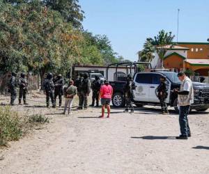 Se han ejecutado siete revisiones en inmuebles relacionados con un grupo delictivo relacionado con la desaparición.