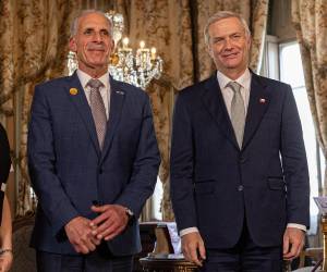 Asfura también tendrá un encuentro protocolar con el mandatario saliente <b>Gabriel Boric</b> en el Palacio de La Moneda, junto a otros jefes de Estado y de gobierno.