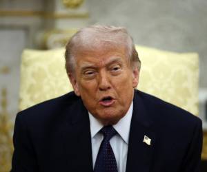 El presidente de Estados Unidos, Donald Trump, brindó una conferencia de prensa sobre la crisis en medio oriente.