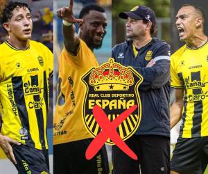 Real España prepara una renovación total de sus plantel tras haber sido eliminado en triangulares del torneo Clausura de Liga Nacional. Estos jugadores no seguirían en el equipo.