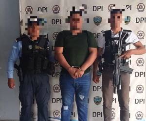 El supuesto homicida fue detenido por agentes de la Dirección Policial de Investigaciones (DPI).