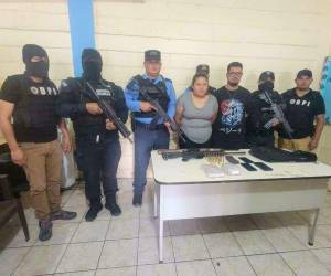 Arelis Fabiana Garrido Solís y Edgard Omar Rodríguez Zapata fueron capturados y remitidos con las evidencias a la Fiscalía.