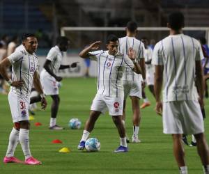 Imágenes del desarrollo del partido.